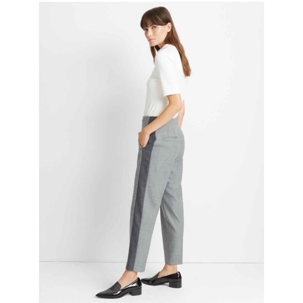 NWT Club Monaco Ryanne Colourblock Heather Grey Pants